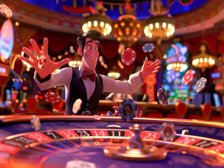 Navigasi menu utama lioncasino yang mudah digunakan dengan berbagai kategori hiburan digital